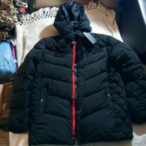 Mens Black Heavyweight Puffer Jacket 